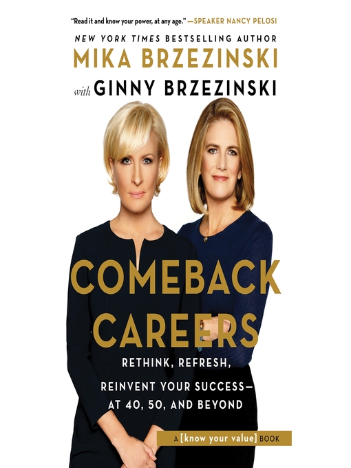 Title details for Comeback Careers by Mika Brzezinski - Available